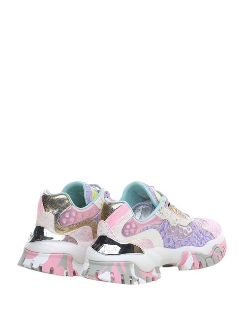 Sneakers Juice Pink in pelle e tessuto JOIA PARIS | 2001016PINK
